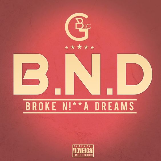 Popular Rap Star BIG G's Hip Hop Track 'B.N.D (Broke N!**a